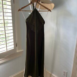 Aritzia Wilfred Nightwood Dress, XXS, Succulent Green